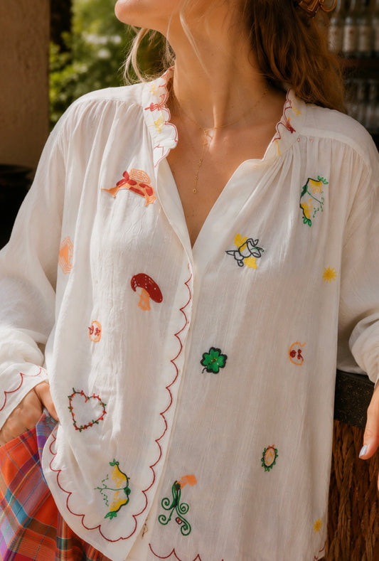 WHIMSY GARDEN SHIRT