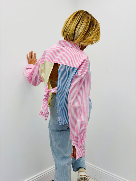 COLORBLOCK CANDY SHIRT