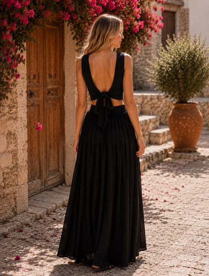 POSITANO SET - BLACK