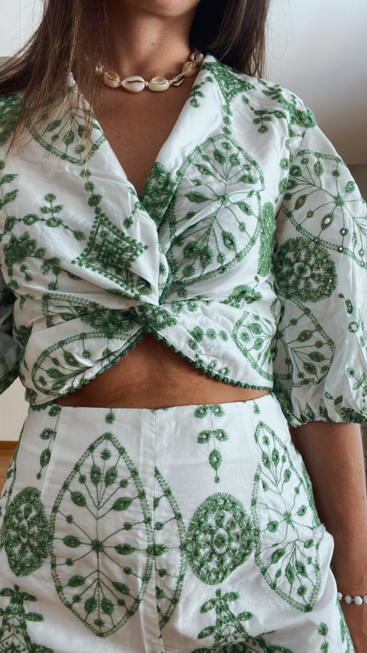 IBIZA | Set with embroidery