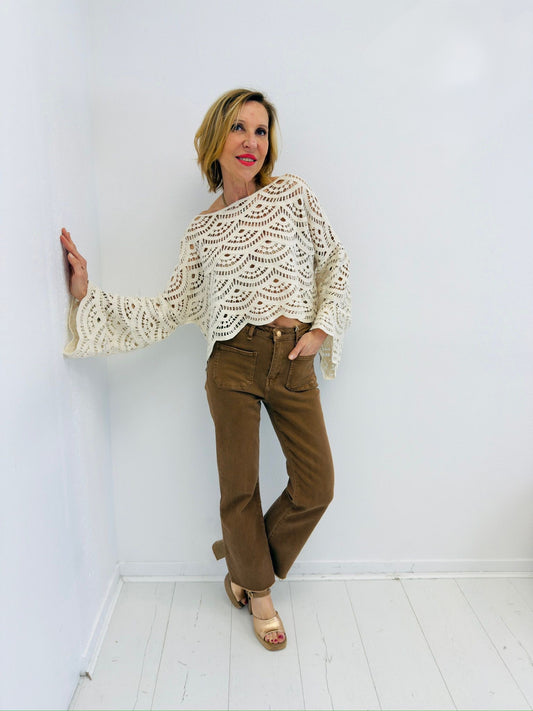 AURA | Blusa em crochet