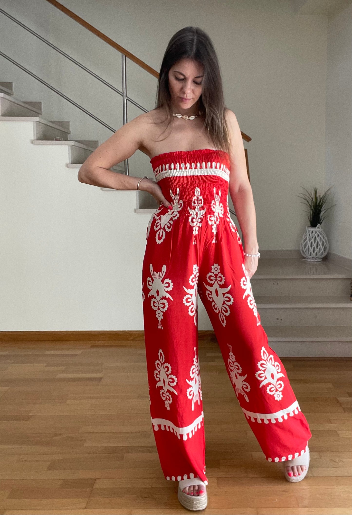 SARDINIA | Ethnic print jumpsuit