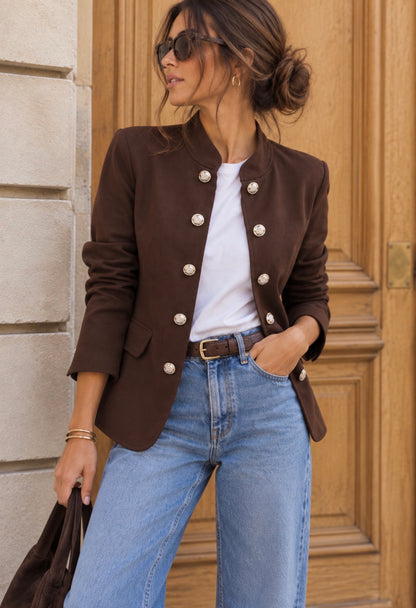 VELVET BLAZER