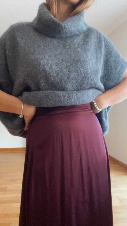 MERRIT | Flowy midi skirt