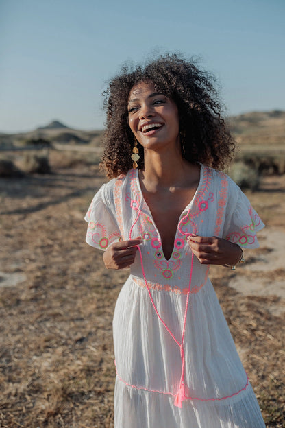 AURORA GLOW MAXI DRESS