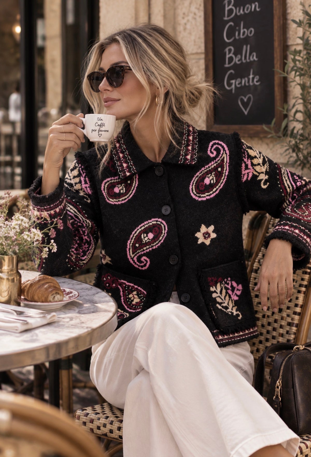 AMALFI PAISLEY JACKET