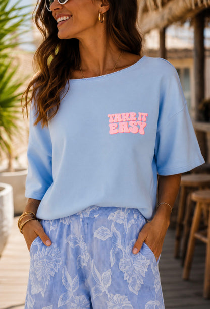 TAKE IT EASY | T-shirt oversized