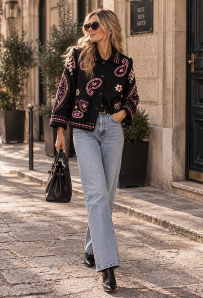 AMALFI PAISLEY JACKET
