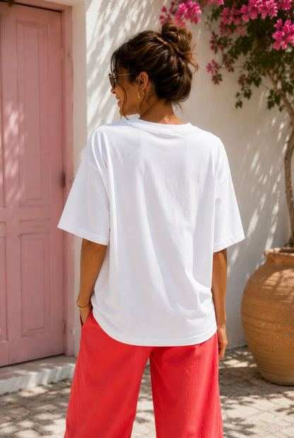 PAIN AU CHOCOLAT | T-shirt colorida com estampado