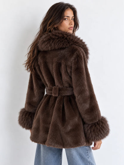 VELVET FAUX FUR
