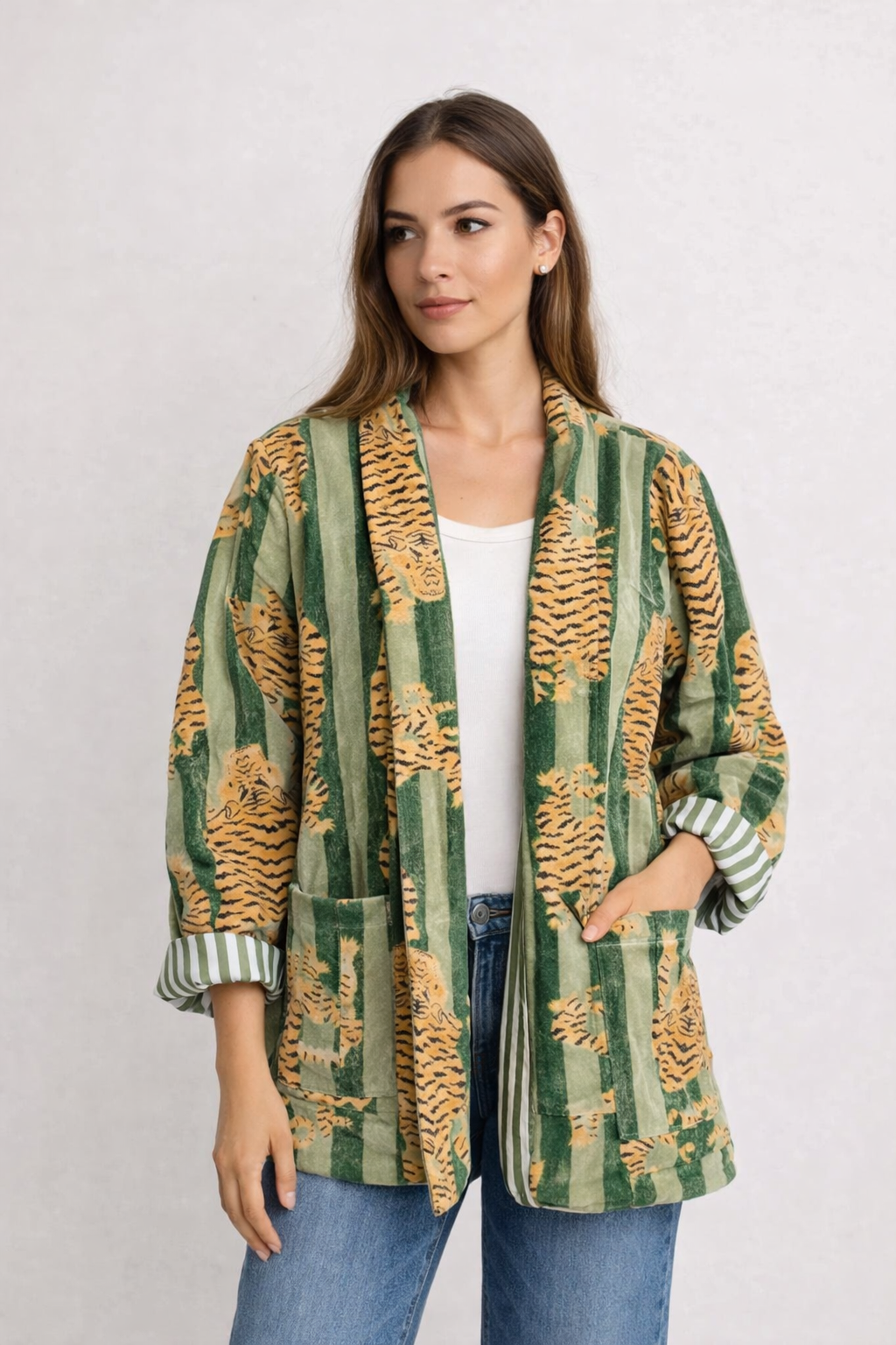 GREEN TIGER JACKET