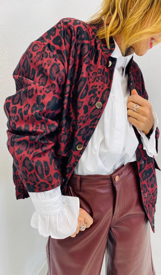 RILEY | Bomber animal print