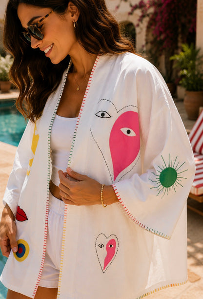 LÁ VIE EN ROSE KIMONO