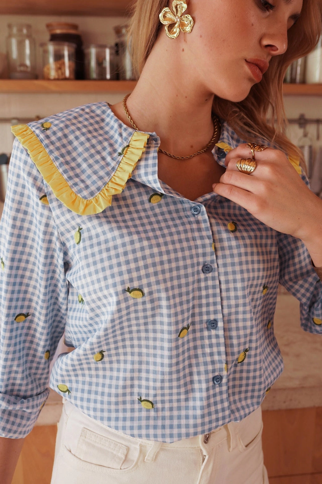 LEMON SKY BLOUSE