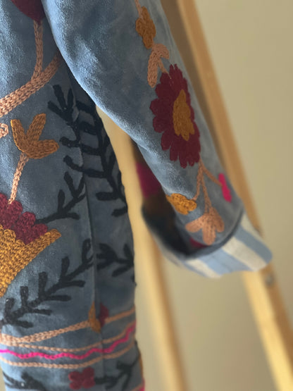 BLOOMING SKY EMBROIDERED JACKET