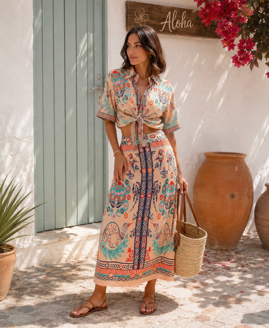 BOHO OÁSIS SKIRT