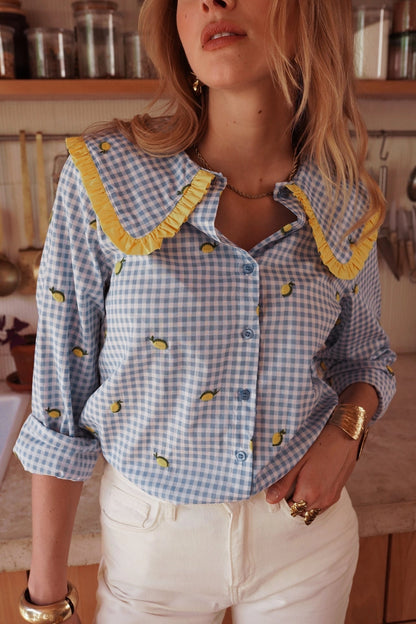 LEMON SKY BLOUSE