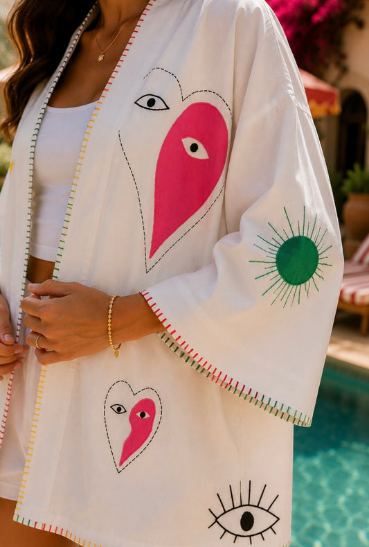 LÁ VIE EN ROSE KIMONO