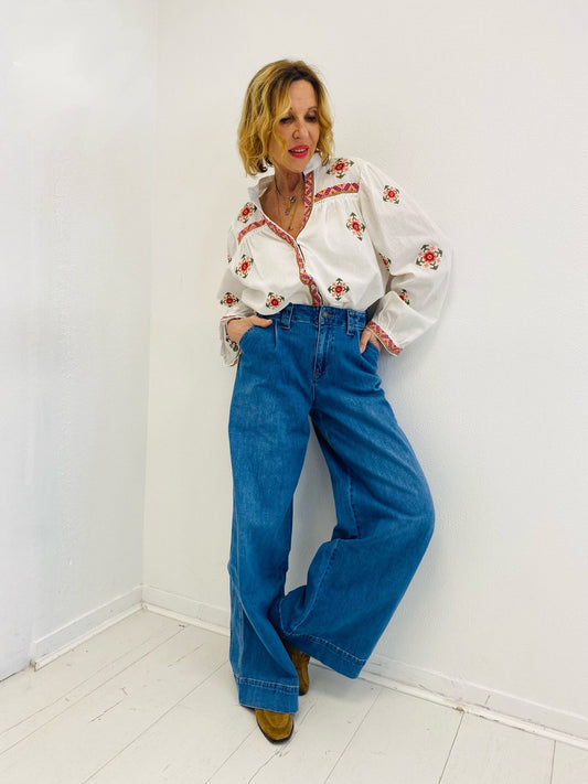 INFINITY | Camisa com bordados