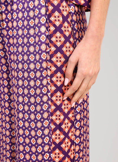 MOSAIC VIOLET PANTS