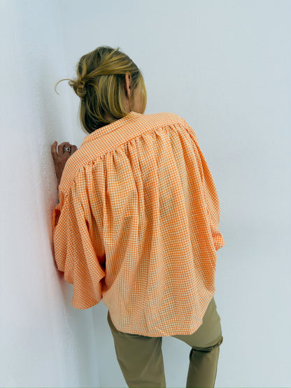 LARANJA LIMA | Camisa estampado vichy