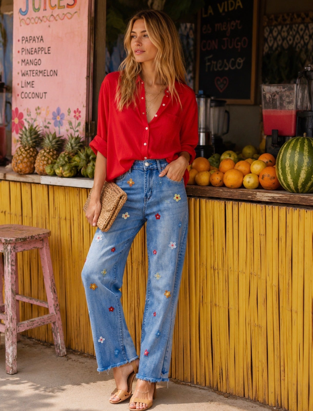 FLOWERBEAT JEANS