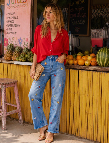 FLOWERBEAT JEANS