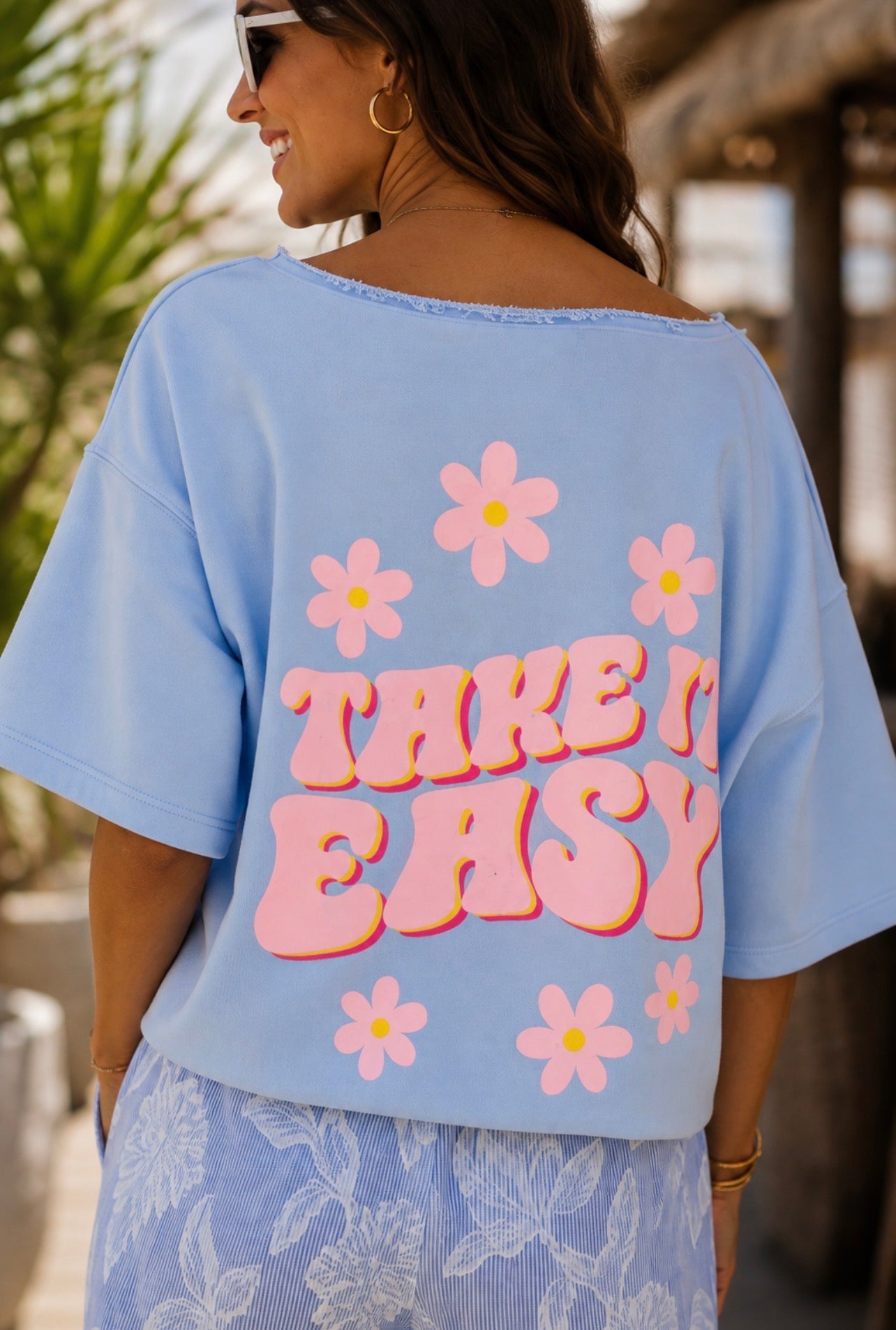 TAKE IT EASY | T-shirt oversized