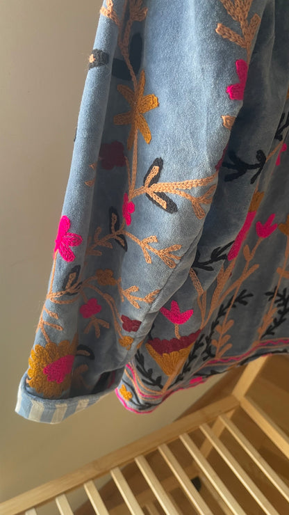 BLOOMING SKY EMBROIDERED JACKET