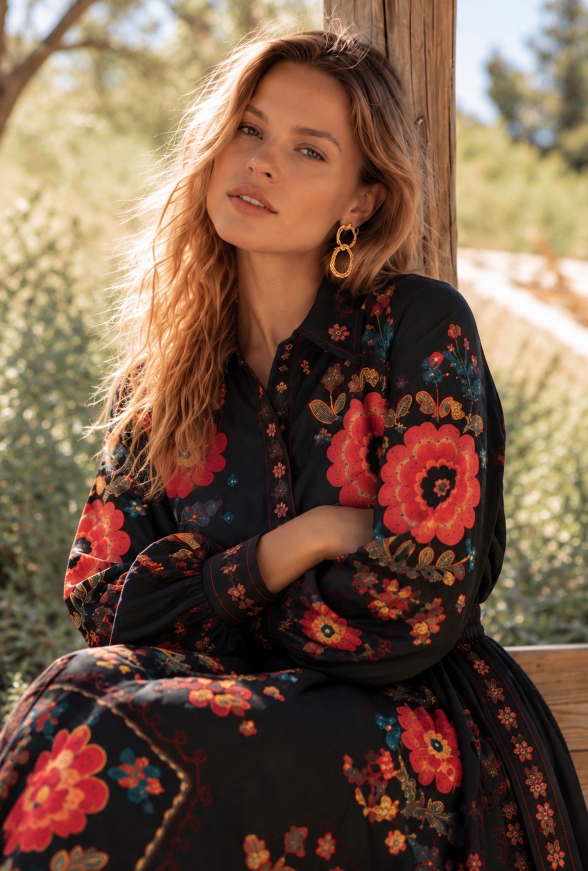 FOLK GARDEN SHIRT