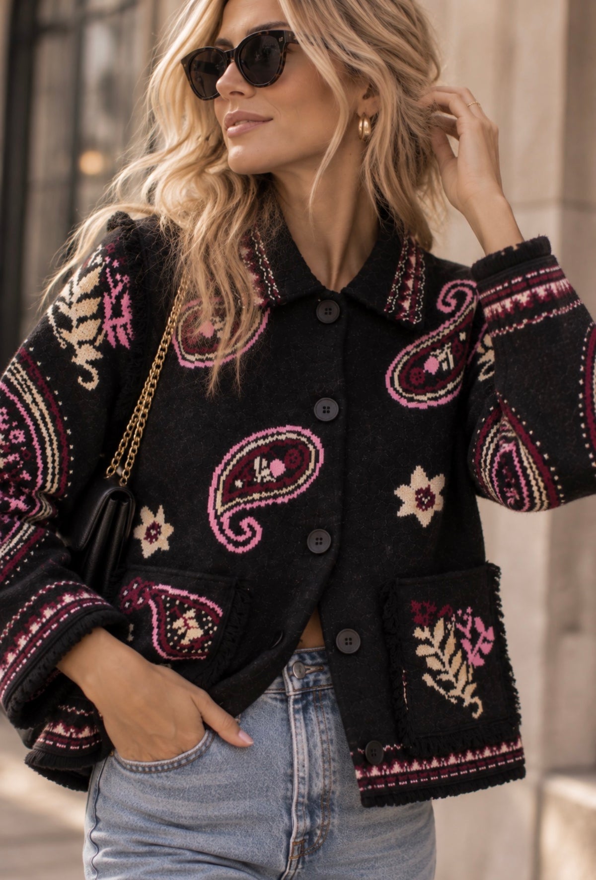 AMALFI PAISLEY JACKET