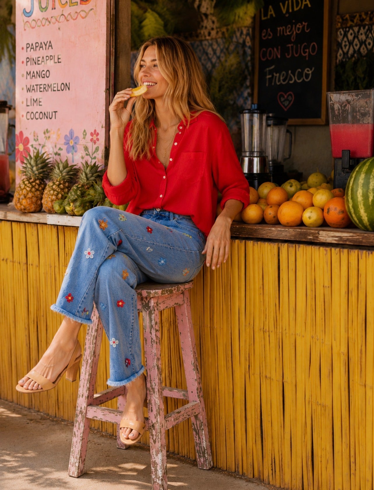 FLOWERBEAT JEANS