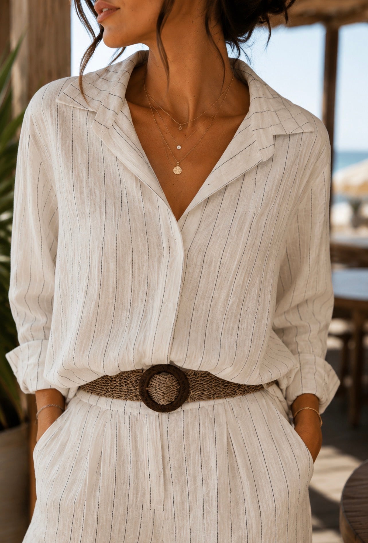 RUTH | Camisa de riscas
