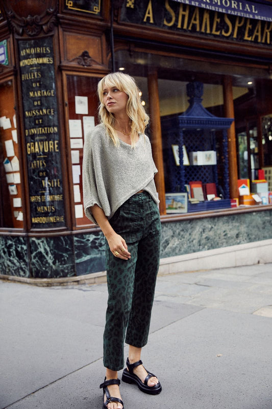 WILD | Leopard print pants with pockets