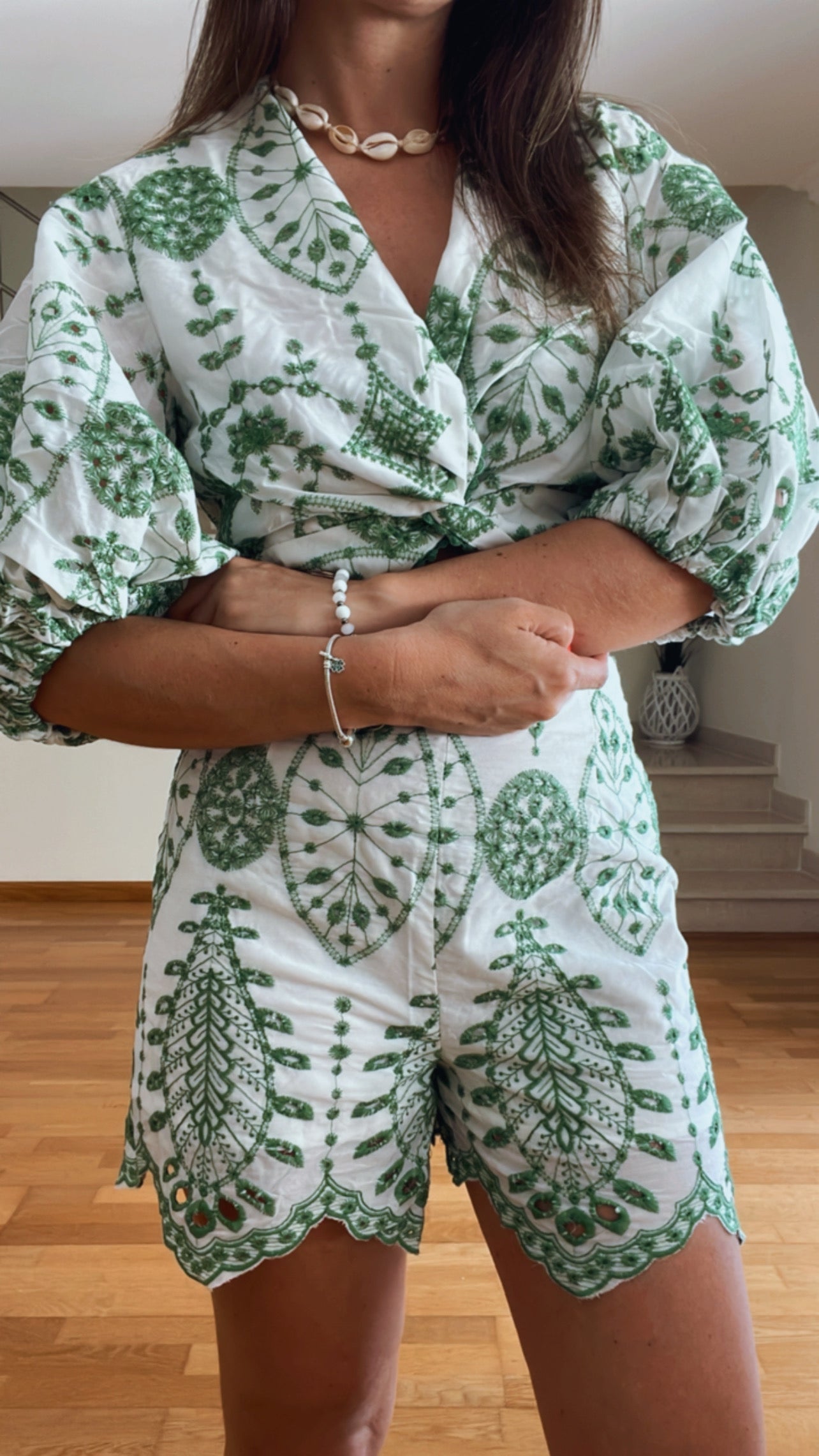 IBIZA | Set with embroidery