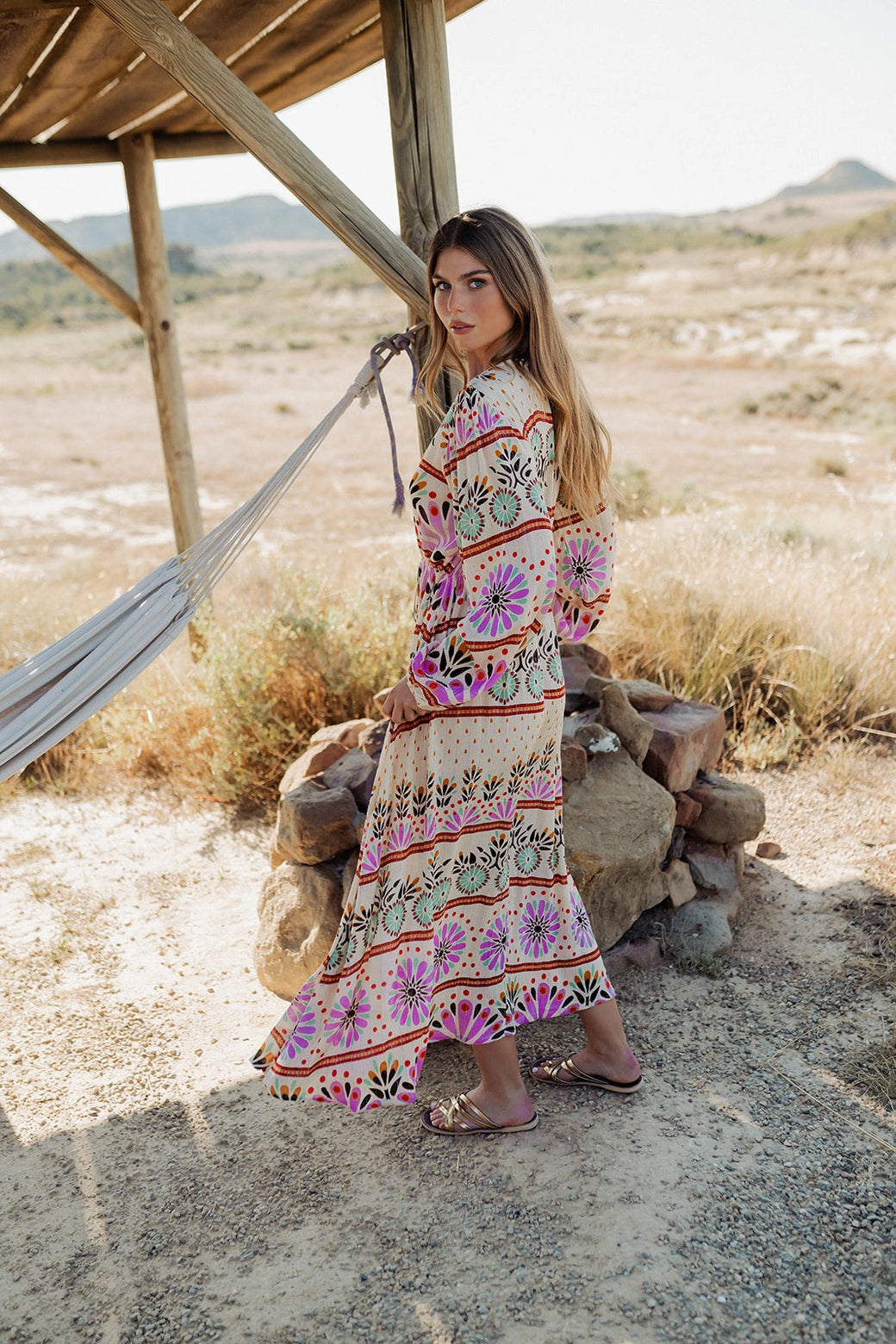 MEDITERRANEAN MAXI DRESS