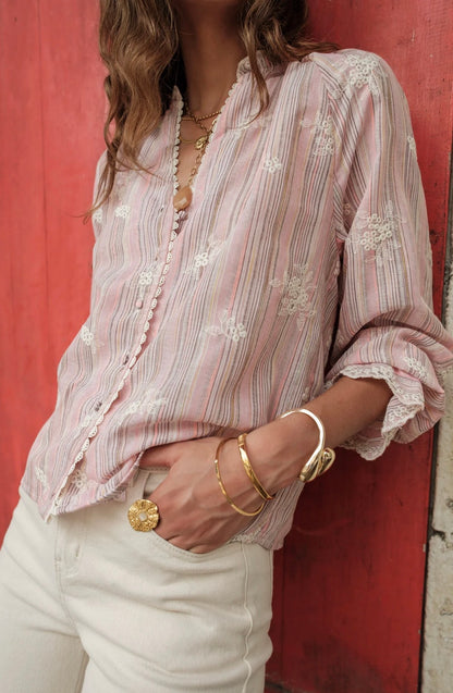 BLUSH POETRY BLOUSE