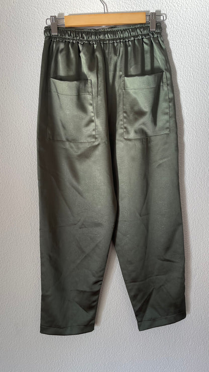 CHICAGO | Pantalones cargo de satén