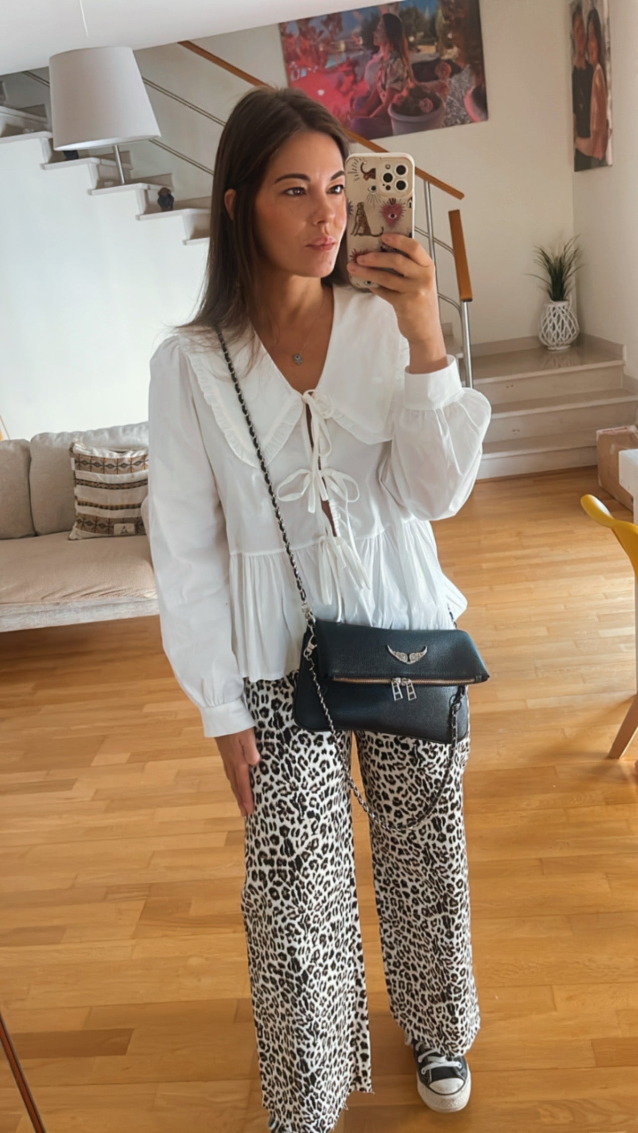 CAMILLA | Camisa con cuello babero