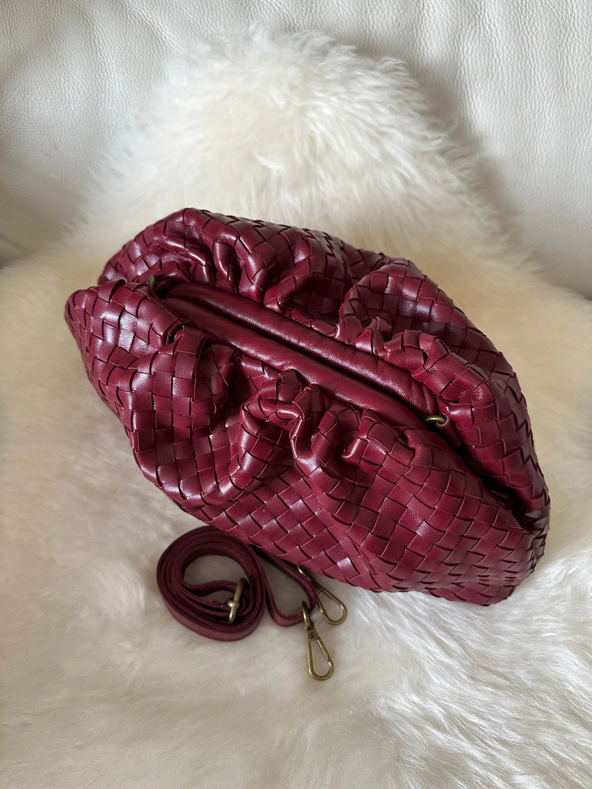 SOLEIL LEATHER BAG