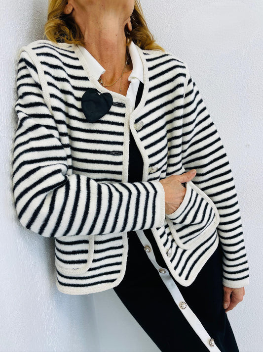 LOUISE | Striped jacket