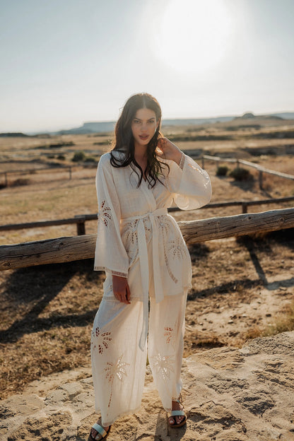 PALM WHISPER KIMONO