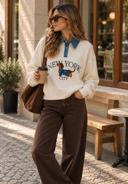 NEW YORK TECKEL KNIT