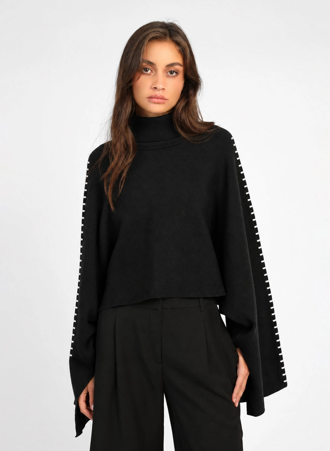 MILA CAPE KNIT