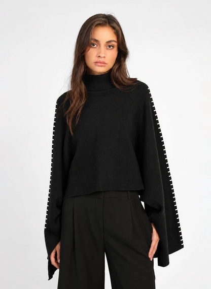MILA CAPE KNIT