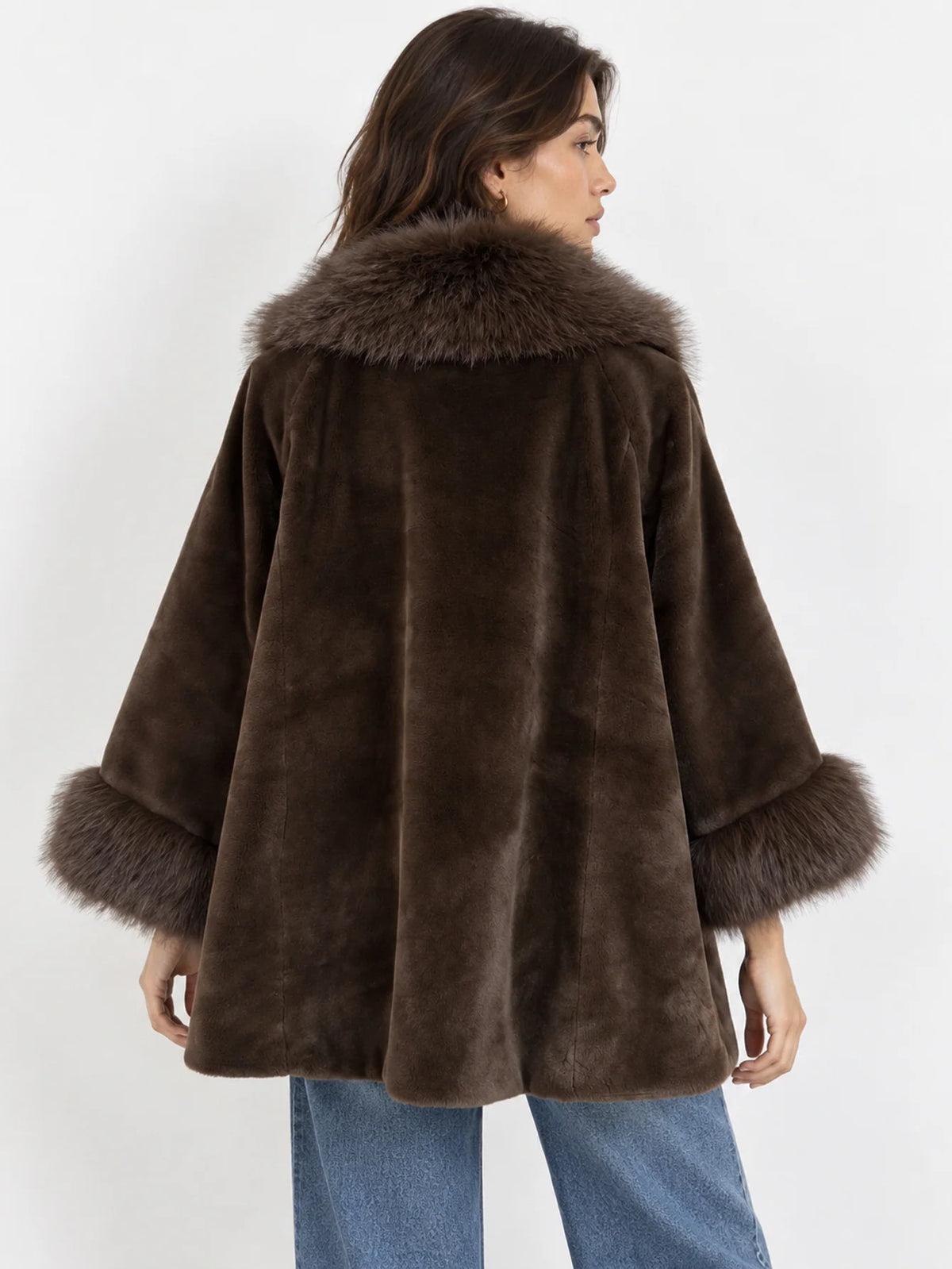 MONROE FAUX FUR COAT