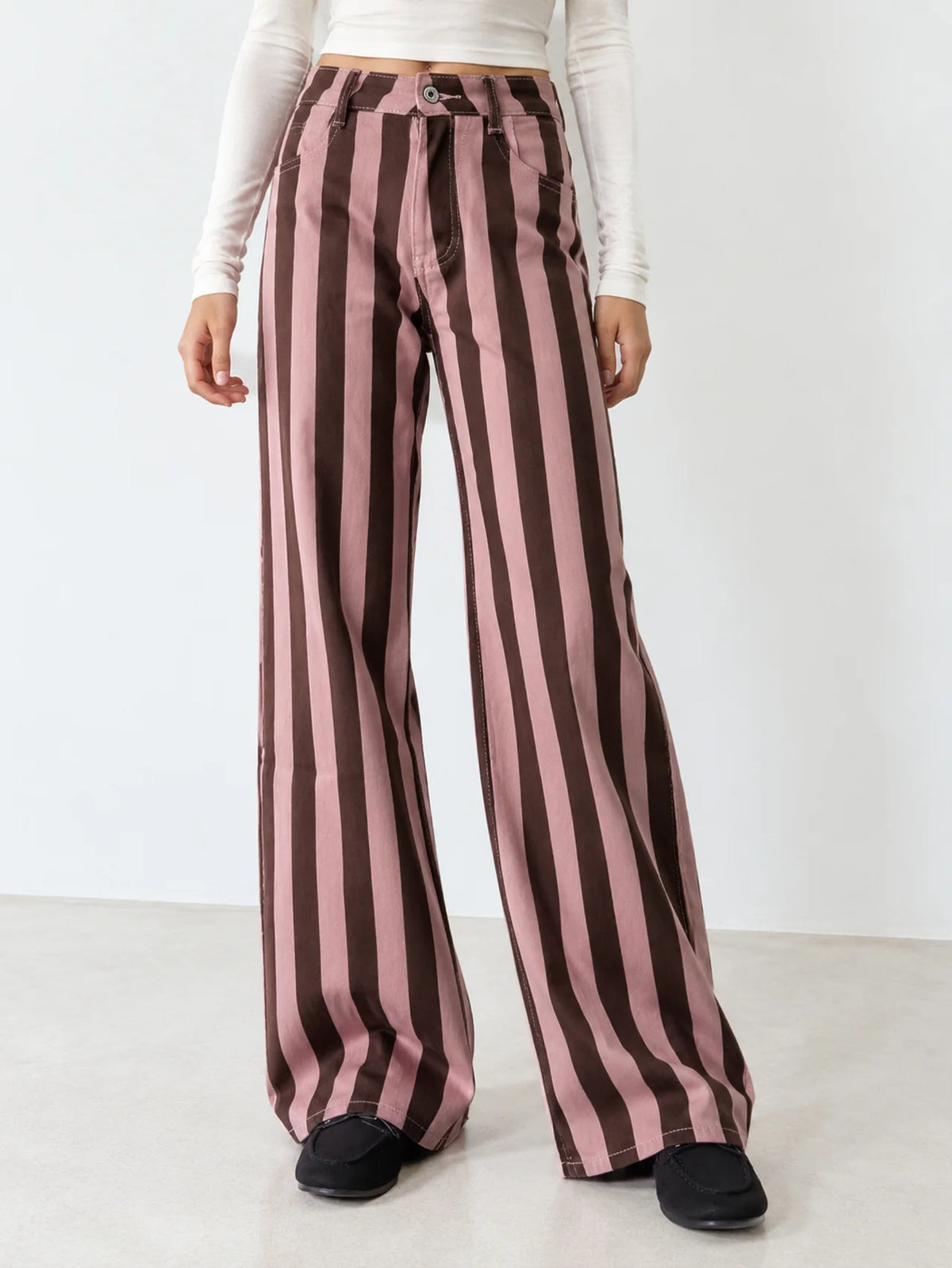 MILA STRIPED JEANS