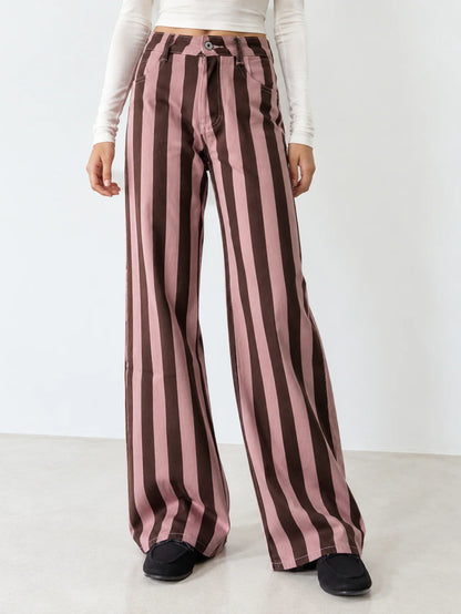 MILA STRIPED JEANS
