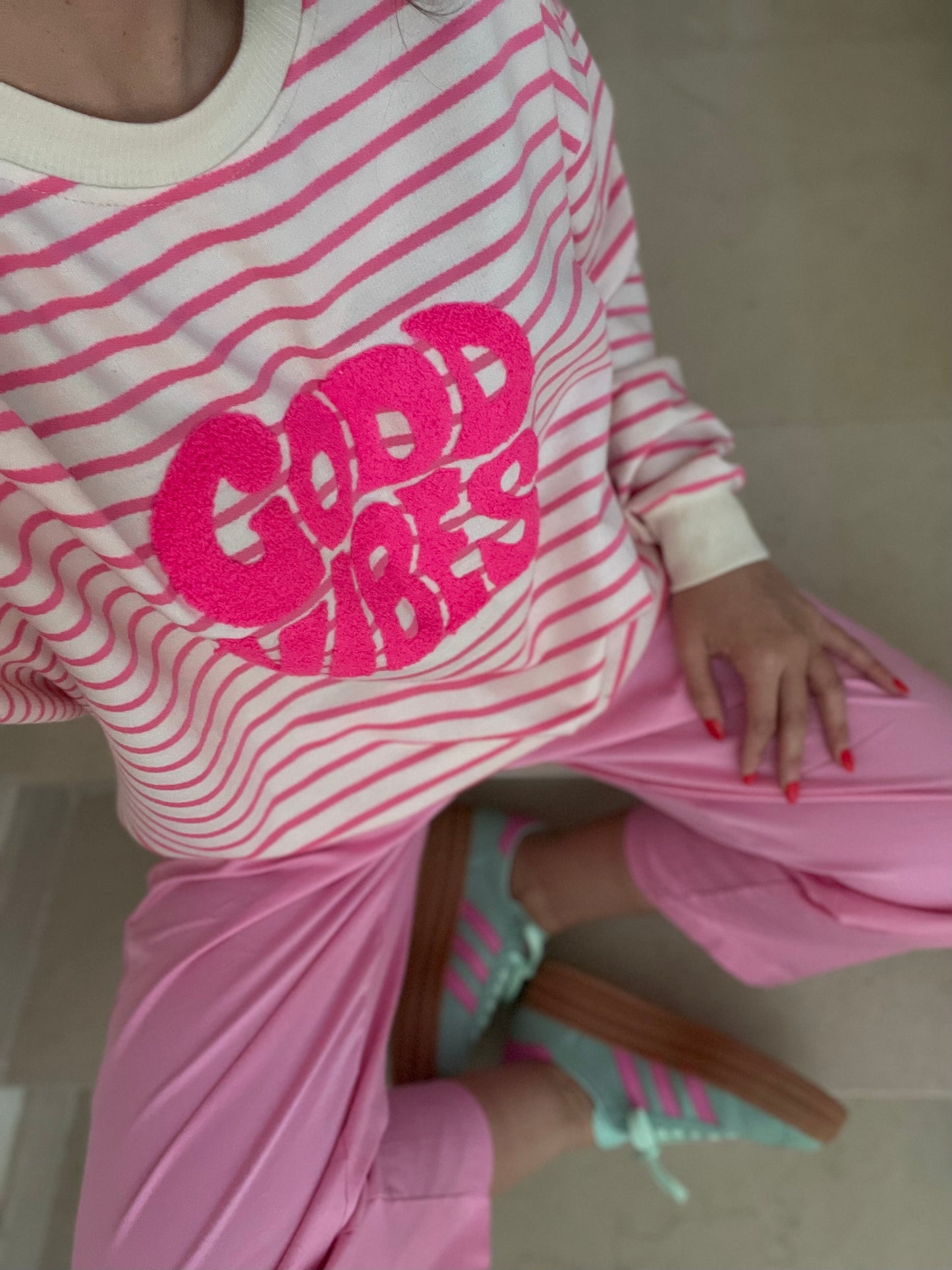ROSY | Calças em algodão de bolsos