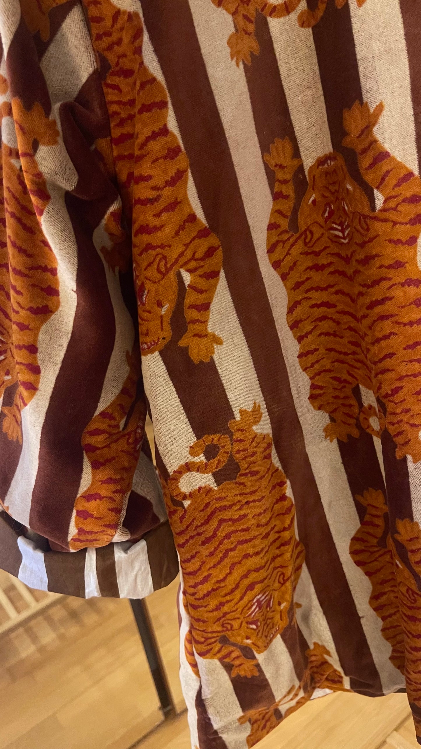BROWN TIGER JACKET